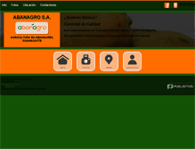 Tablet Screenshot of abanagro.com